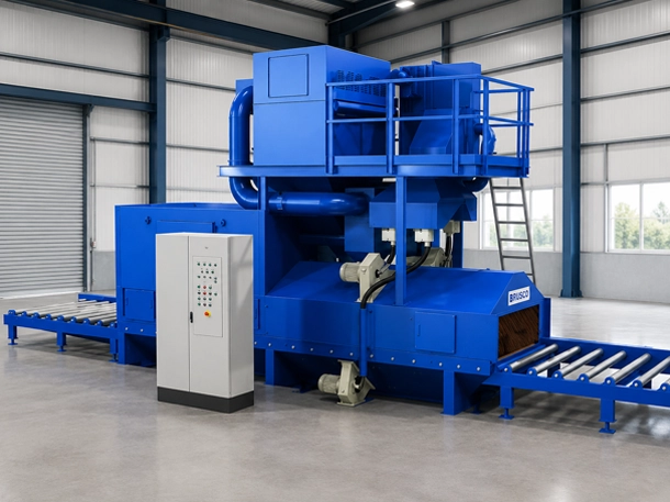 Continuous Type Blasting Machines