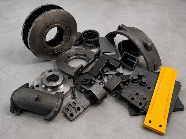 Shot blasting machine spare parts